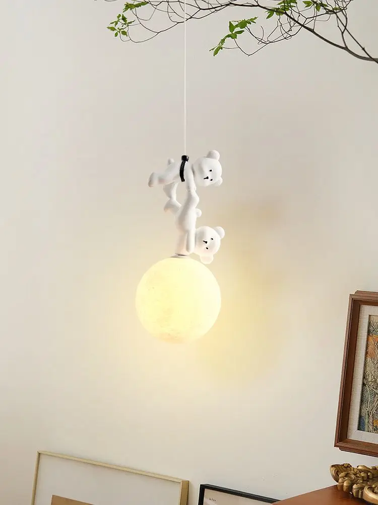 Baby Nursery Light Fixture - Beerlamp Cartoon Kinderkamer Bedside Hanglampen Hars