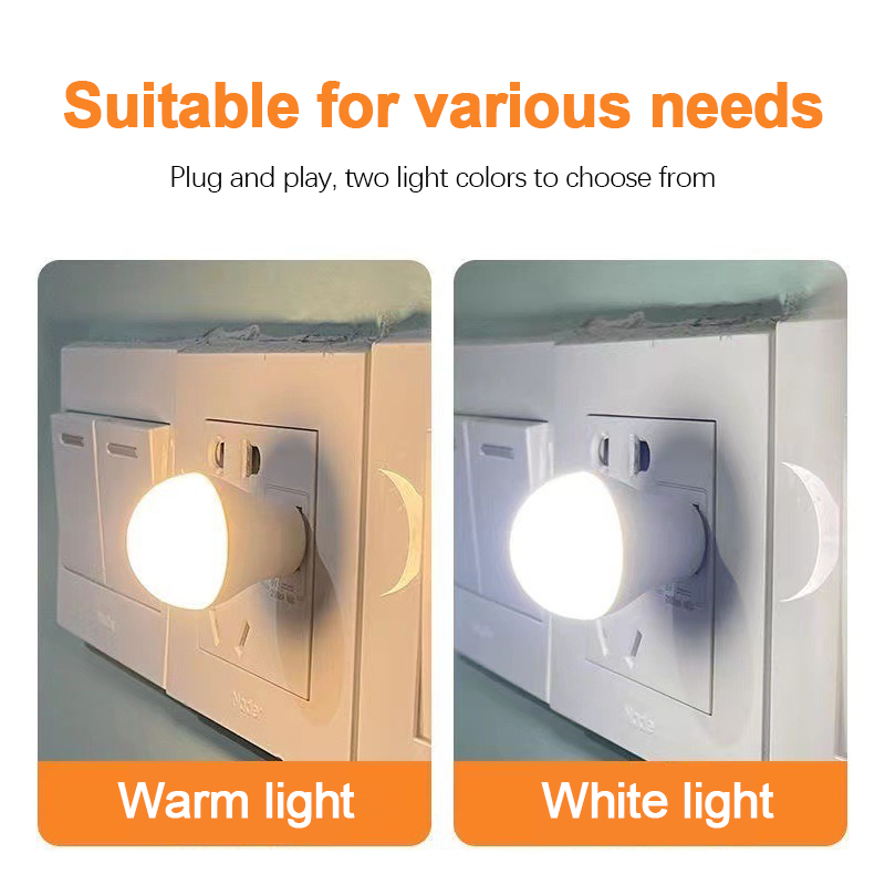 Baby Nursery Light Fixture - Draagbare dimbare mini-USB LED-lamp Zacht nachtvoedingslicht