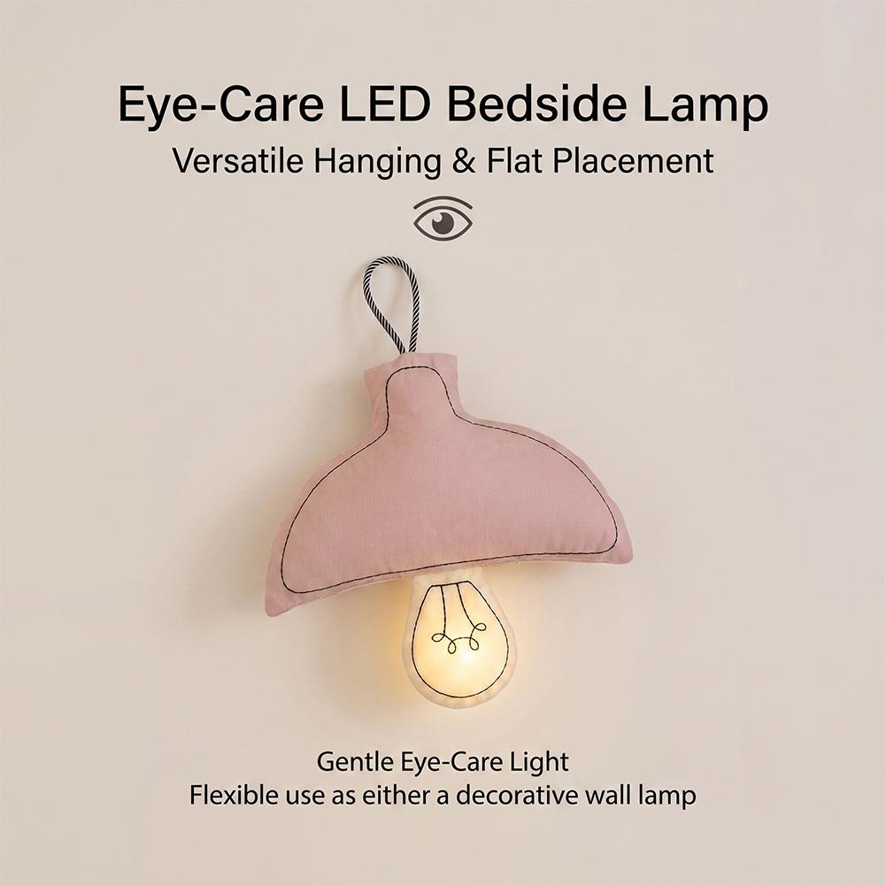 Baby Nursery Wall Lights - Oplaadbaar hangend LED-nachtlampje, 3 kleuren dimbaar,