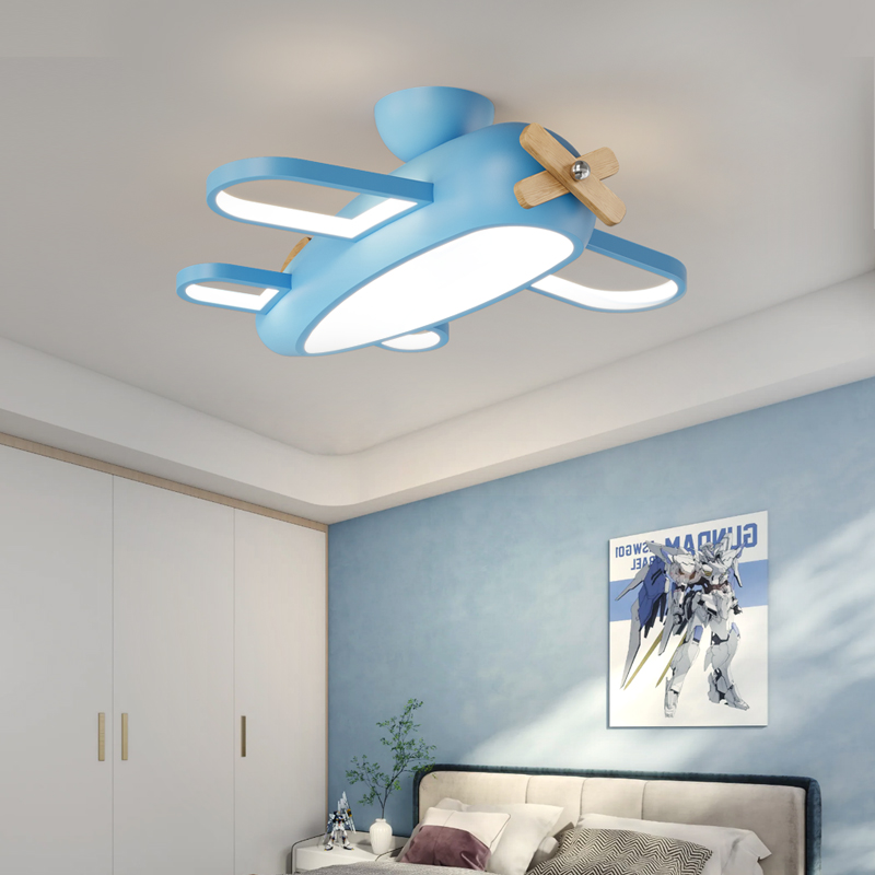 Baby Nursery Light Fixture - Retro Swing Arm Hanglamp Vintage Walnoot
