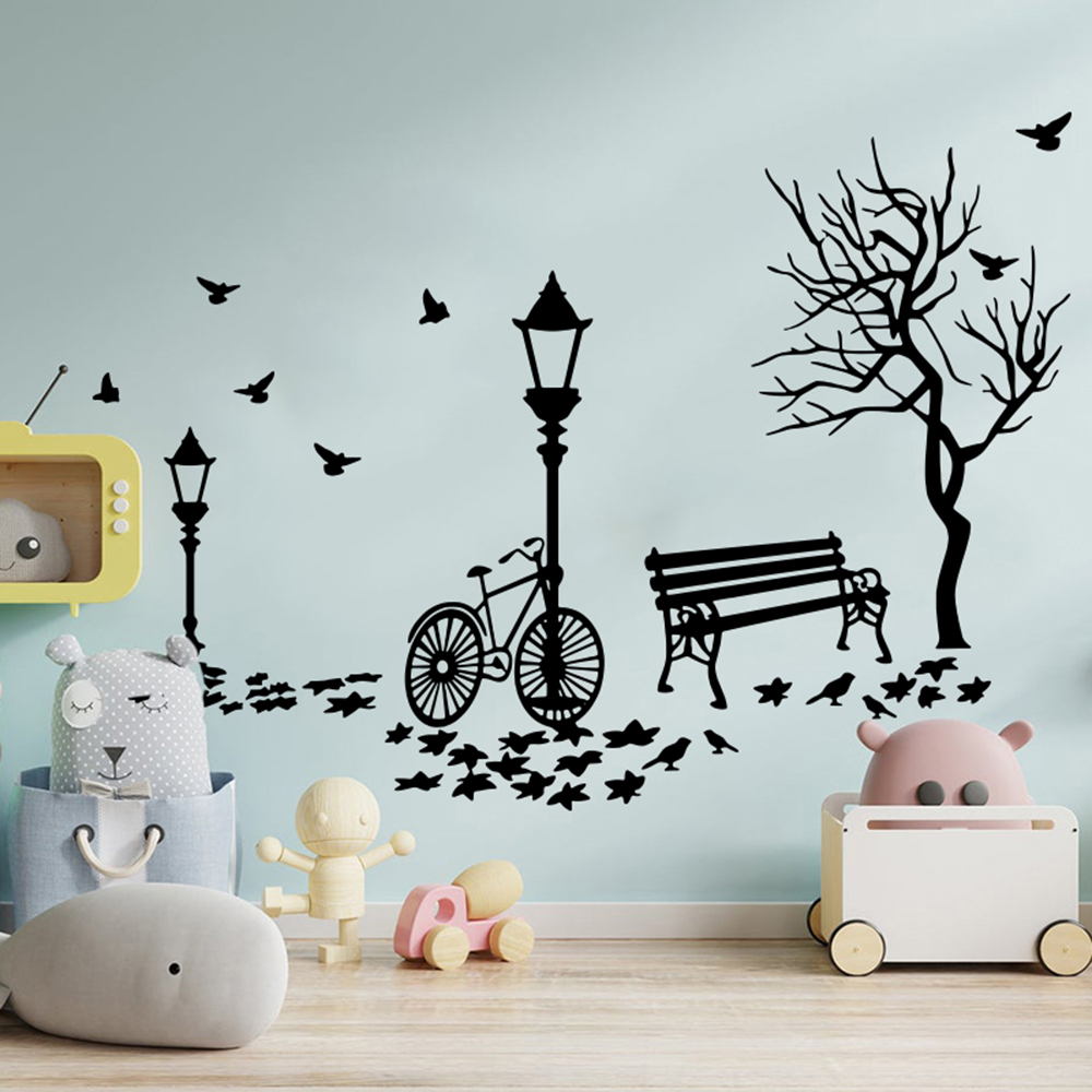 Moderne herfst landschap fiets - Baby Nursery Wall Lights recensie en prijs