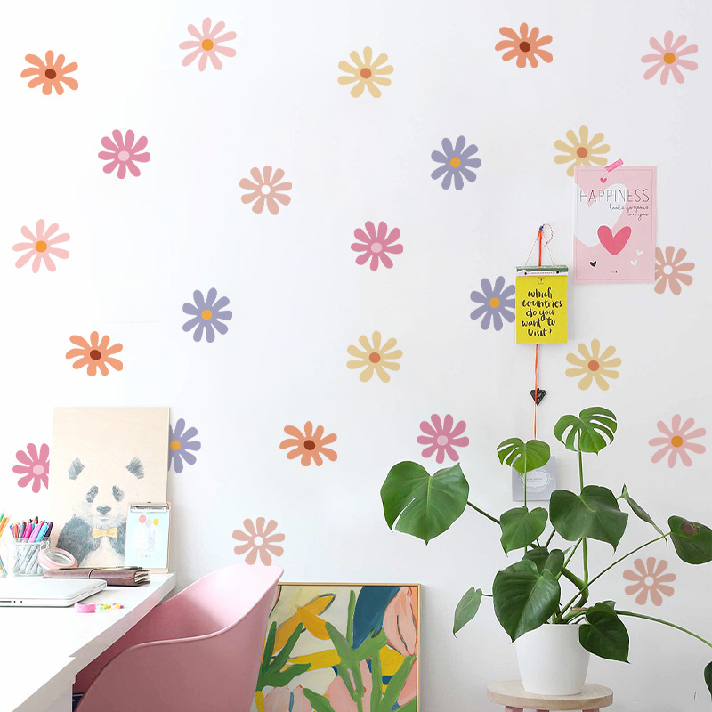 Daisy Floral muurstickers kind - Baby Nursery Peel And Stick Wallpaper recensie en prijs