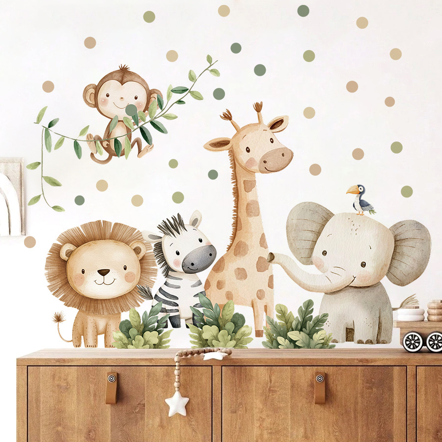 Boho bosdieren muurstickers vo - Baby Girl Nursery Quotes recensie en prijs