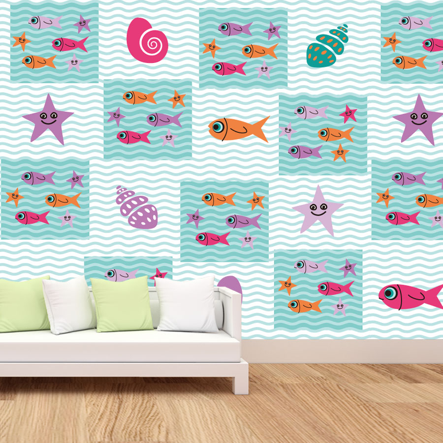 Cartoon Schil en Stok Foto Beh - Baby Nursery Peel And Stick Wallpaper recensie en prijs