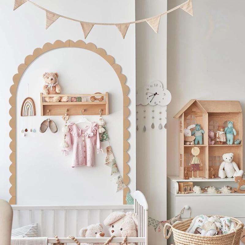 [Nieuw] Houten Wandboogdecorat - Baby Nursery Frames recensie en prijs