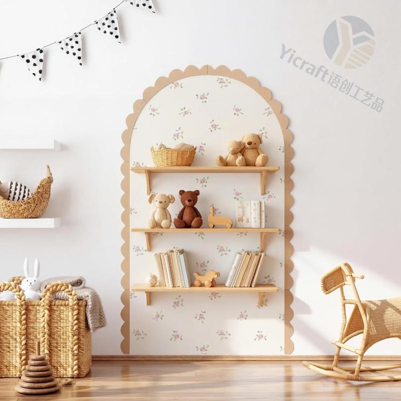 [Nieuw] Houten Wandboogdecorat - Baby Nursery Frames recensie en prijs