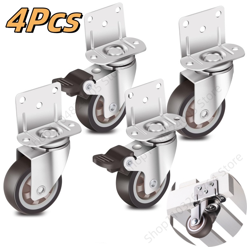 4 stuks L-type zware meubelwie - Baby Nursery Trolley recensie en prijs