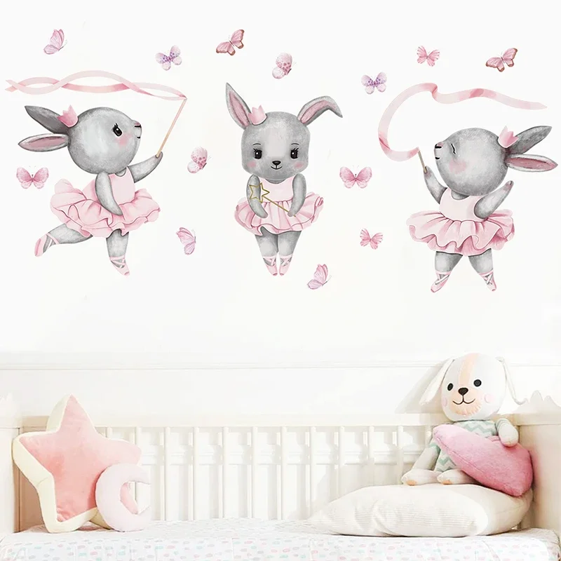 Handgeschilderde Ballet Konijn - Baby Girl Nursery Quotes recensie en prijs