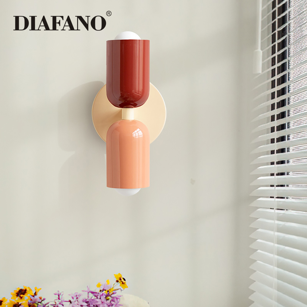 Nordic wandlamp kleurrijk dubb - Baby Nursery Wall Lights recensie en prijs