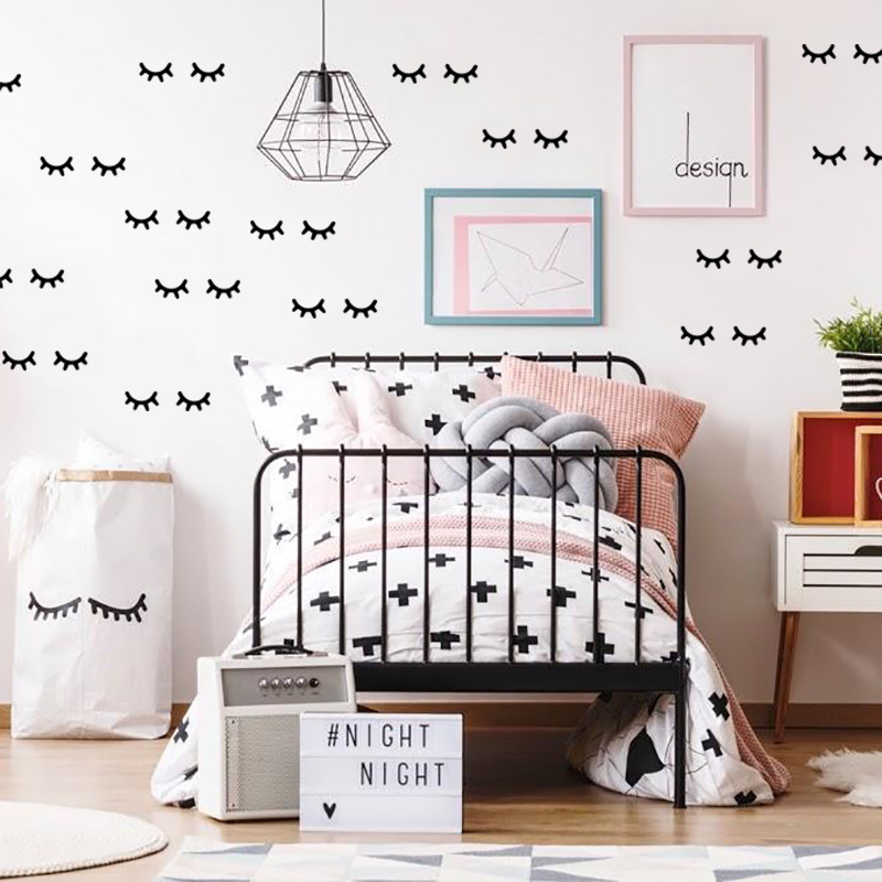 Kinderkamer Decoratie Wimper M - Baby Girl Nursery Quotes recensie en prijs