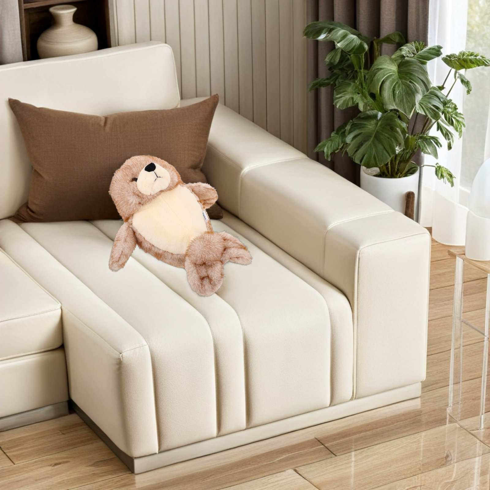 Zachte knuffel zeehond, bruin, - Baby Nursery Decor Girl recensie en prijs
