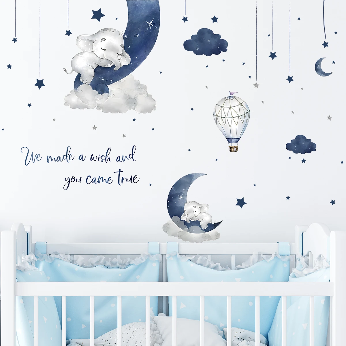 1Pc Cartoon Dier Olifant Muurs - Baby Girl Nursery Quotes recensie en prijs