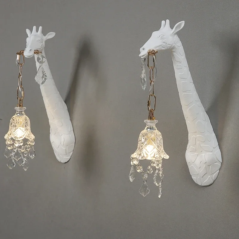 Nordic Nieuwe Hars Giraffe LED - Baby Nursery Wall Lights recensie en prijs
