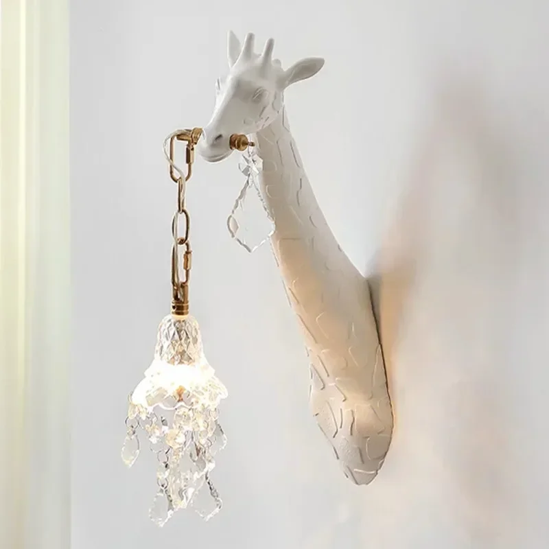 Nordic Nieuwe Hars Giraffe LED - Baby Nursery Wall Lights recensie en prijs