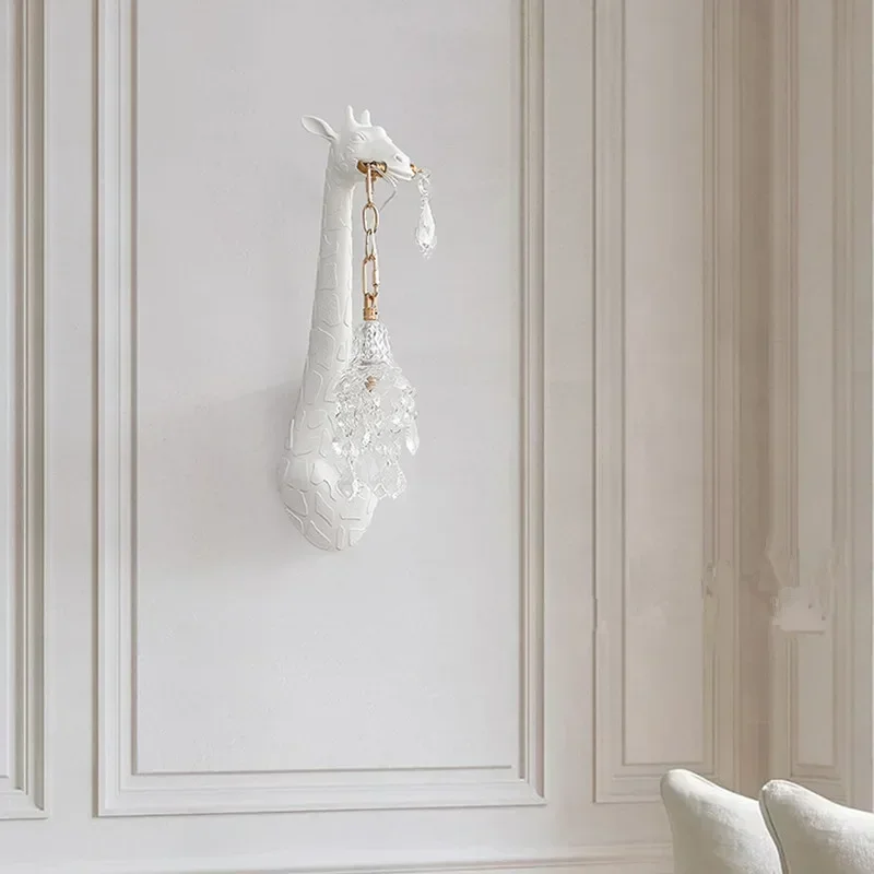 Nordic Nieuwe Hars Giraffe LED - Baby Nursery Wall Lights recensie en prijs