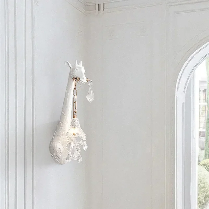 Nordic Nieuwe Hars Giraffe LED - Baby Nursery Wall Lights recensie en prijs