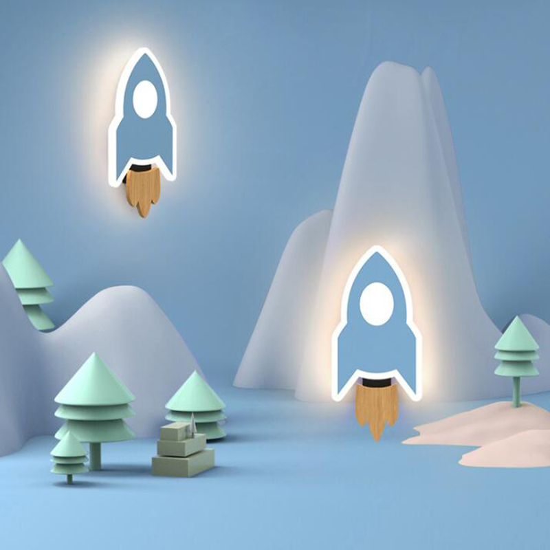Cartoon Led Raket Wandlamp Mod - Baby Nursery Wall Lights recensie en prijs